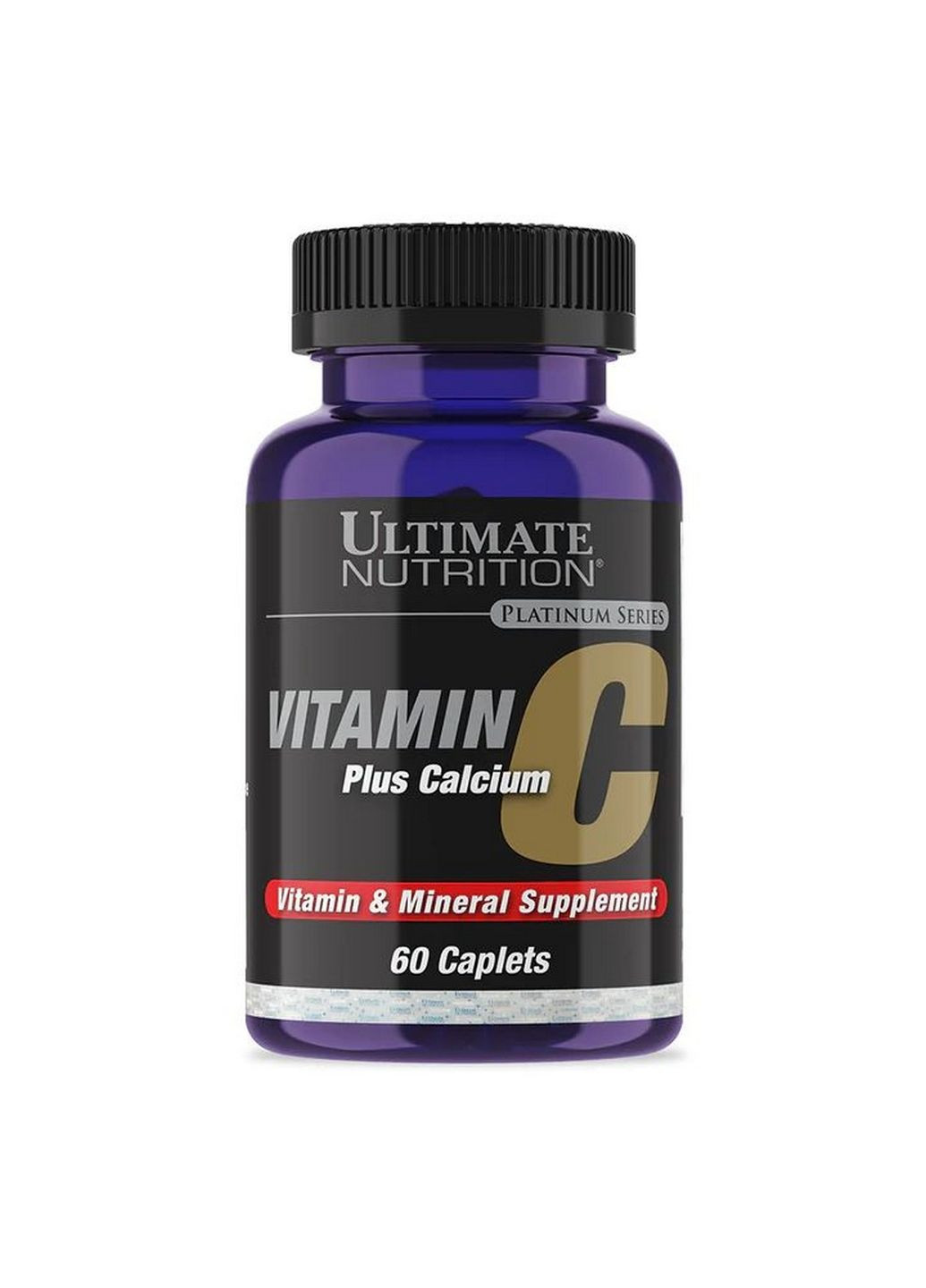 Вітаміни та мінерали Ultimate Vitamin C Plus Calcium, 60 каплет Ultimate Nutrition (293477708)