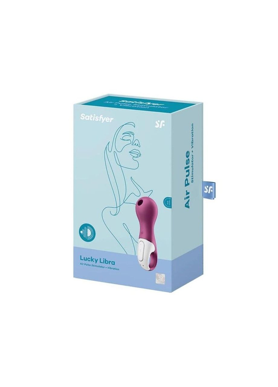 Вибромассажер с вакуумной стимуляцией Satisfyer Lucky Libra No Brand (366878739)