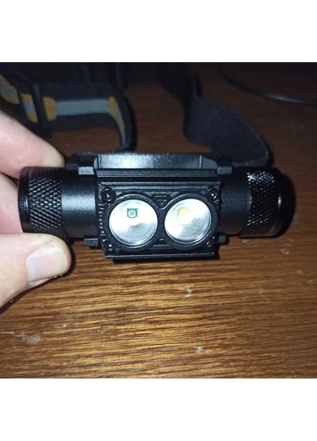 Налобний ліхтар Boruit H02B-Red (біле + червоне світло) с акумулятором 3400мАч No Brand (331639631)