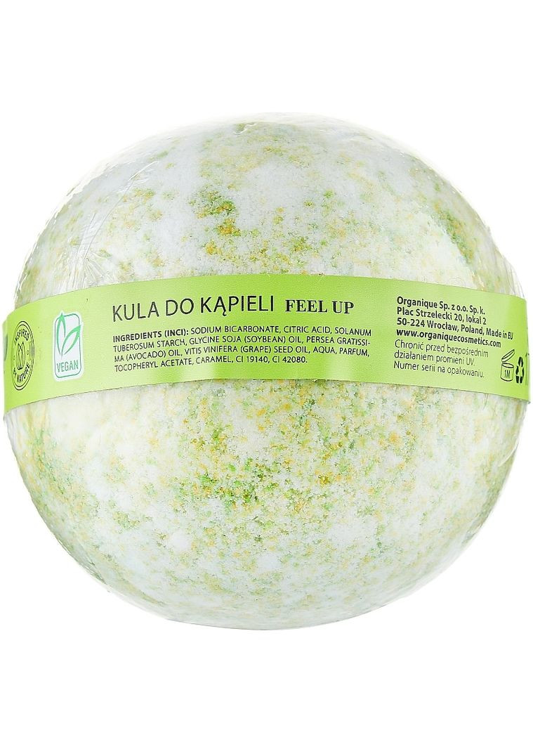 Шипучий шар для ванны HomeSpa Feel Up Bath Bomb* 170g (1479983-33135665) Organique (368605361)