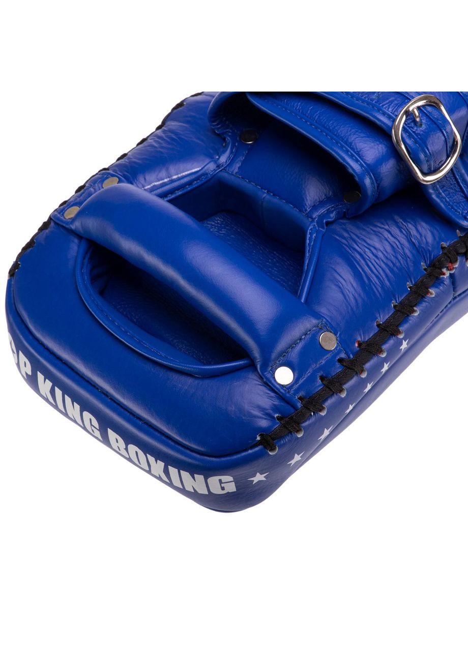 Пады для тайского бокса Тай-педы из натуральной кожи (2шт) KING Extreme (р-р L 37x19x11см, на пряжке, ) Top King Boxing (361439403)