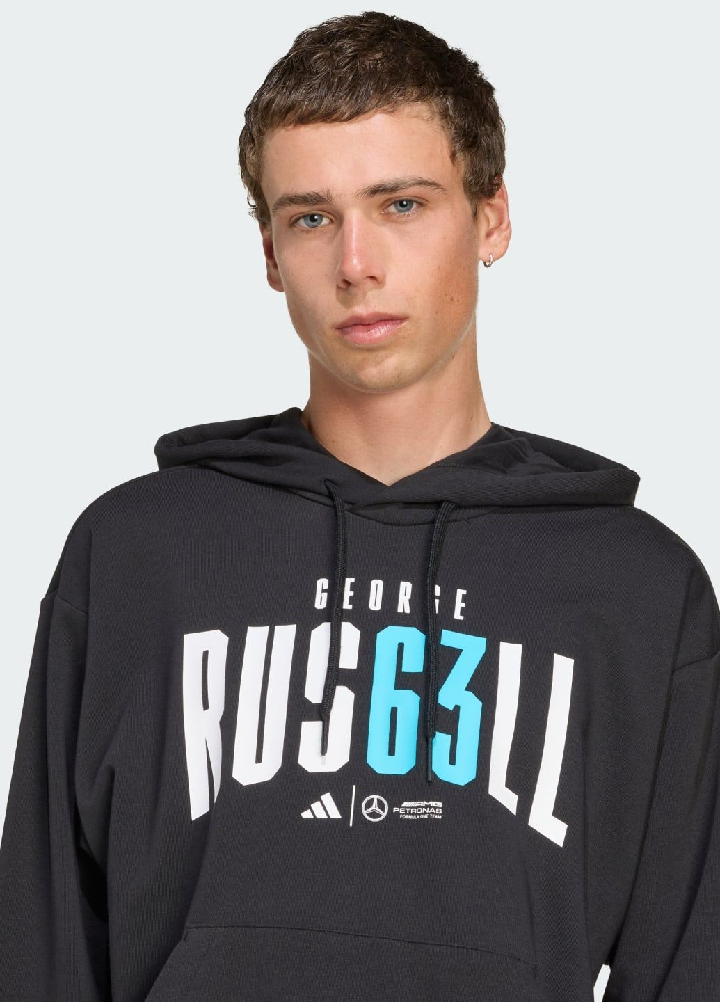 Худи Mercedes - AMG Petronas Formula One Team George Russell adidas (350935374)