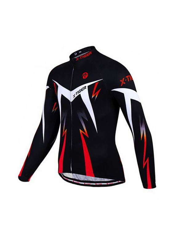 Костюм вело XM-CT-01302 Red XL кофта с длинным рукавом штаны для велосипедистов 7шт X-Tiger (360504988)