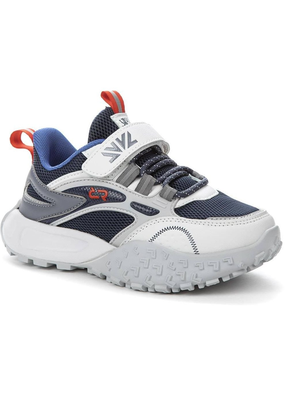 Комбіновані кросівки, арт. 247320/01-02е, темно-синій/білий, 32 р., 19,5 см Crosby