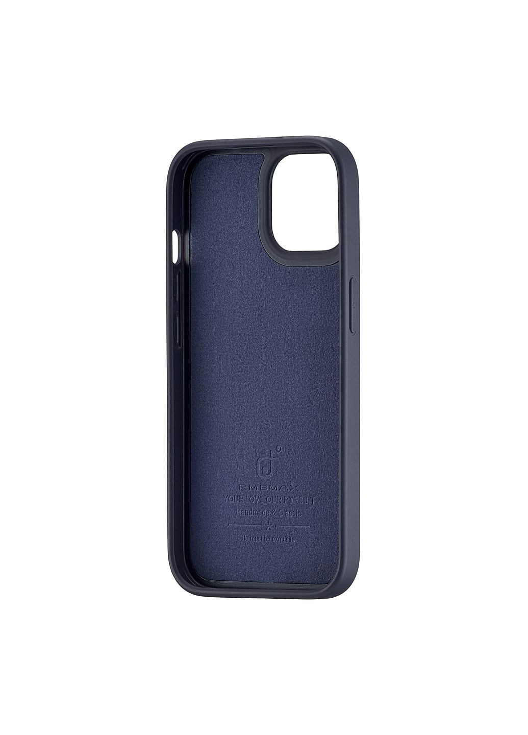 Чохол Jinduka Leather with MagSafe Deep Blue Case iPhone 15 (297452852)