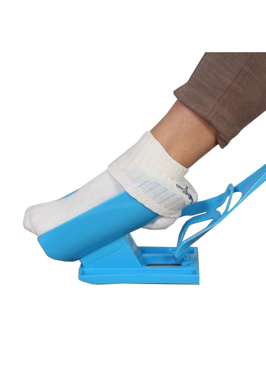 Одягайка пристосування для одягання шкарпеток надягання під будь-який розмір ноги 23 шт. Slider (353828102)