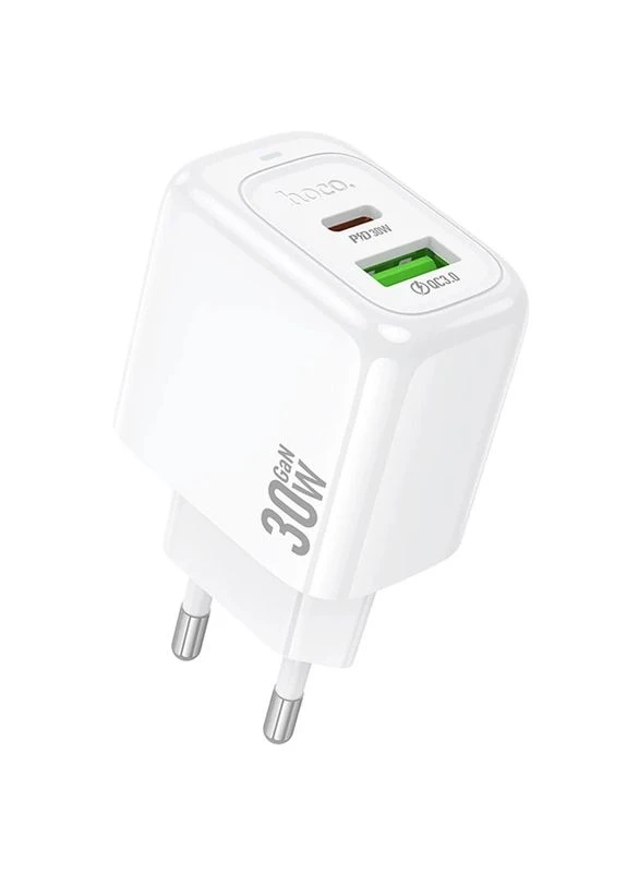 Зарядний пристрій Hoco CS55A PD30W QC3.0 1USB-A 1Type-C PC+ABS No Brand CS55A Surplus PD30W+QC3.0 (402056358)