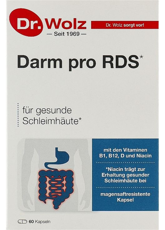 Пробиотик при СПК (синдром раздраженного кишечника) – Dr. Wolz Darm pro RDS 60шт (1136128-31156369) Dr.Wolz (368884209)
