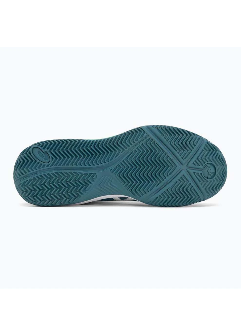 Зеленые демисезонные мужские кроссовки gel-dedicate 8 зеленый Asics