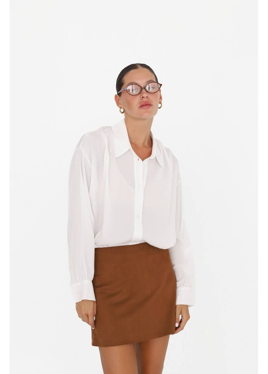 Жіноча спідниця міні із штучної замші MonCher (363849273)