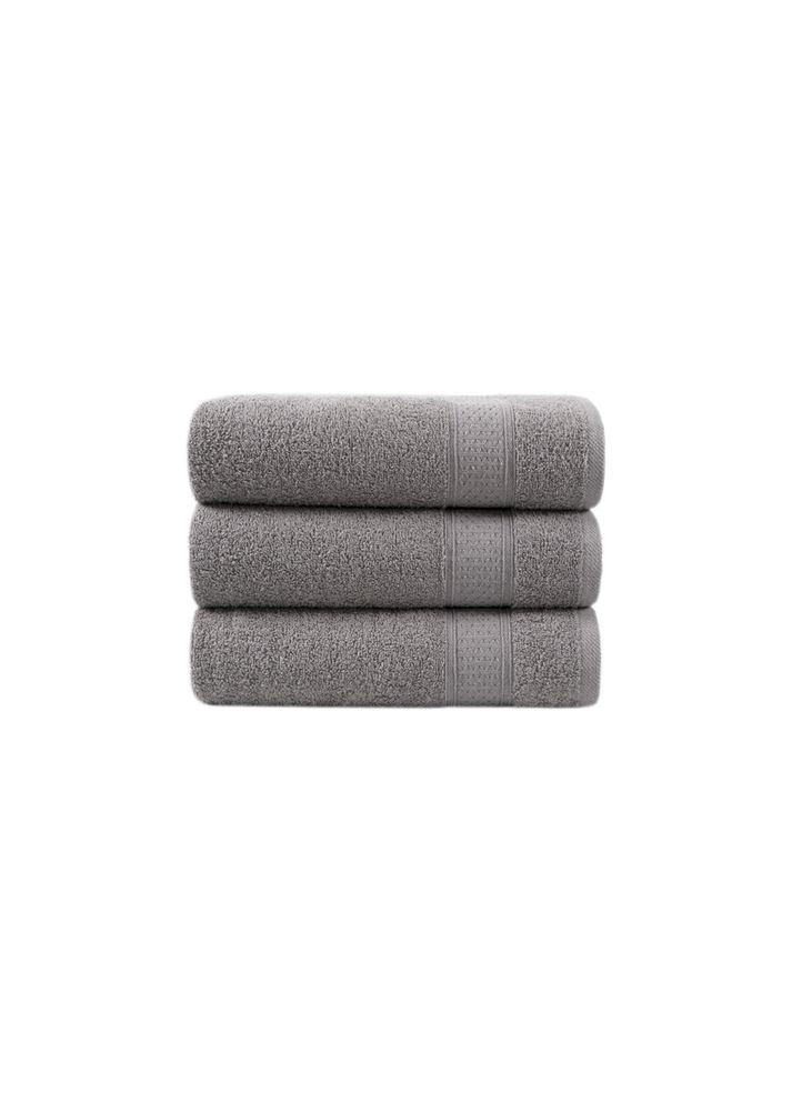 Karaca Home полотенце - diele gri серый 70*140 серый производство -