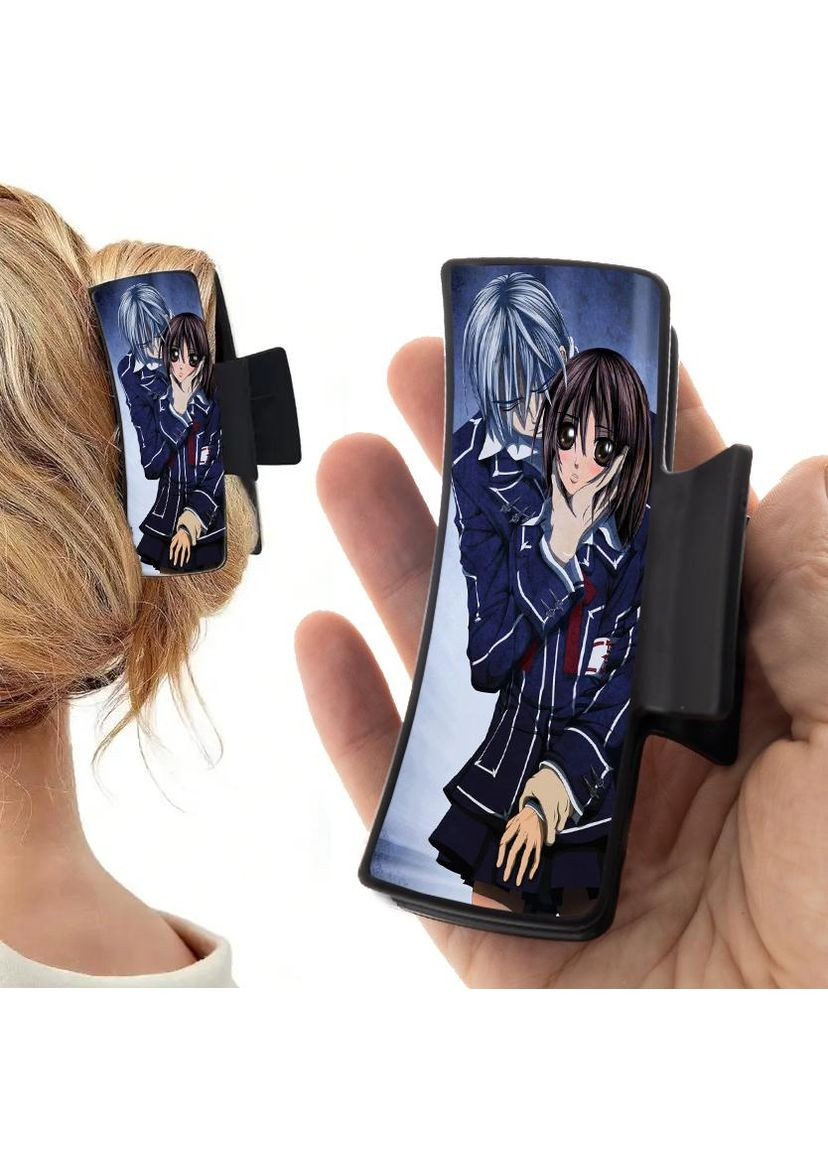 Заколка крабик для волос Аниме Рыцарь - вампир #0002 черный No Brand (315631327)