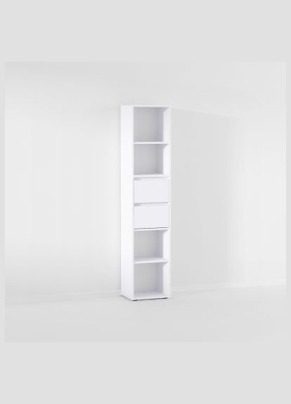 Пенал полка, стеллаж с ящиками для папок и книг G0077 VAYS (372655311)