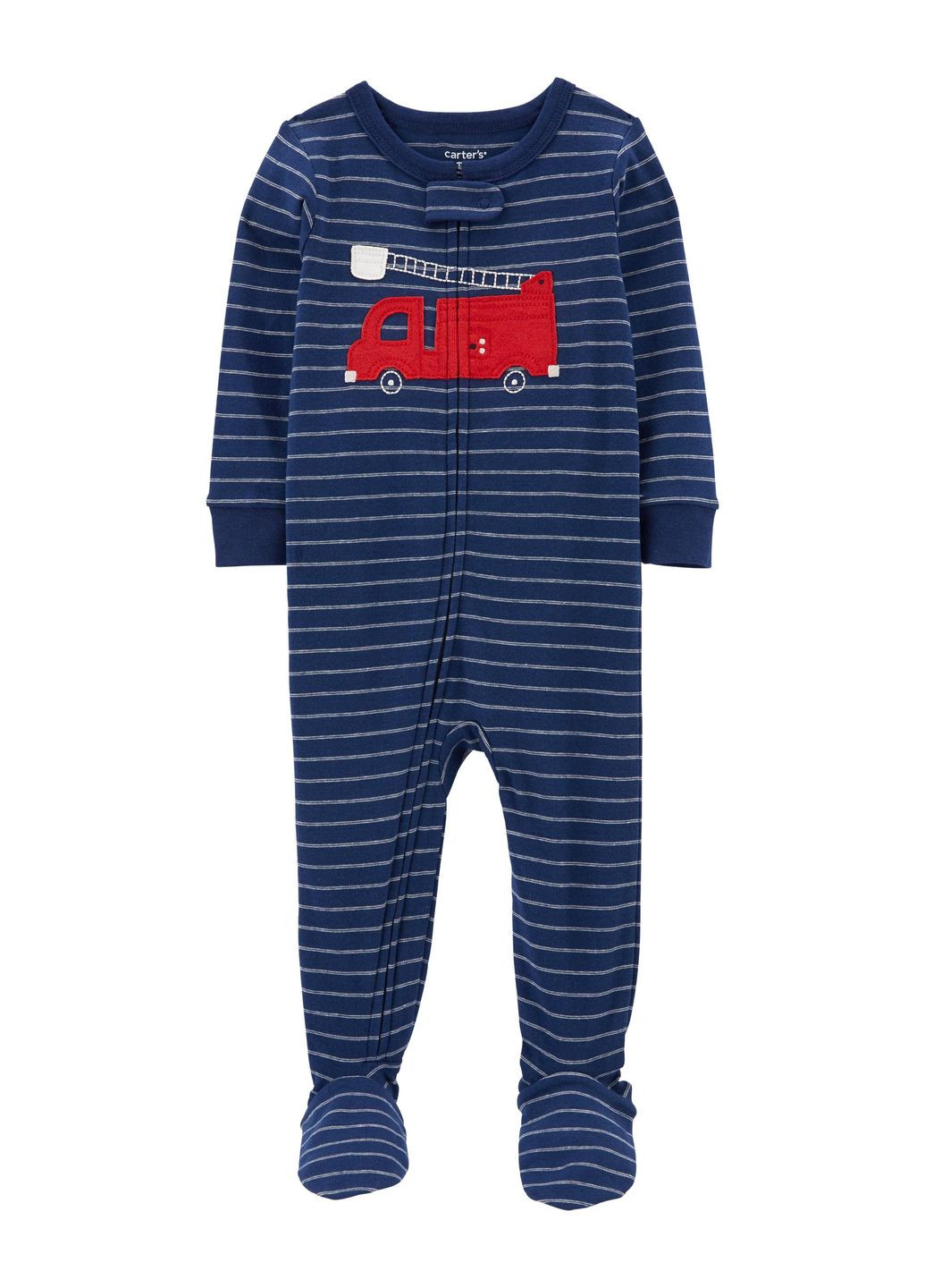 Синя всесезон чоловічок з бавовни комбінезон Carter's