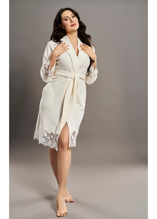 Халат женский хлопок/бамбук модель gulkurusu, m Nusa 0431 (365549178)