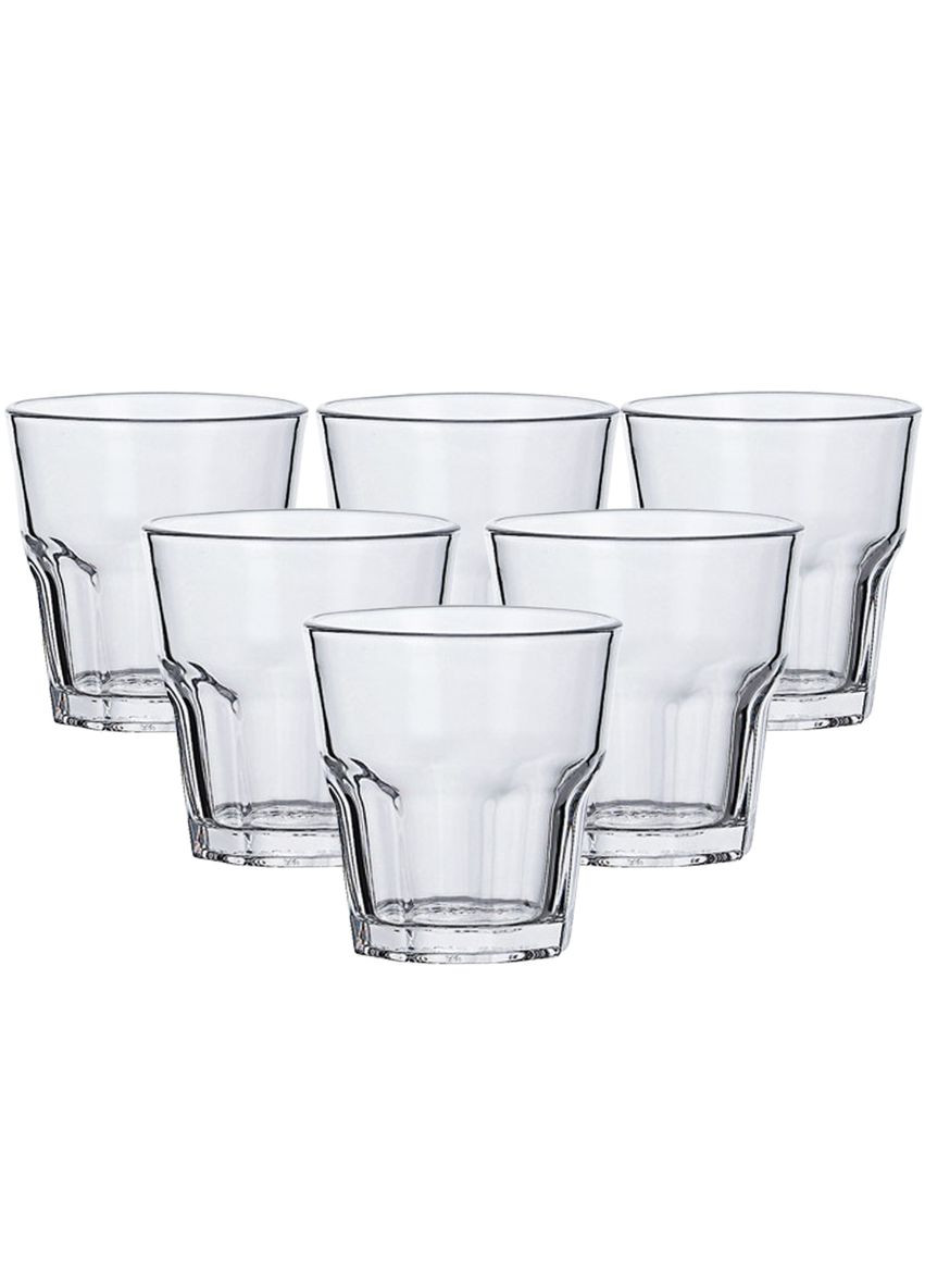 Набір склянок для віскі з товстим дном 6 штук по 250 мл, TS Kitchen (322289267)