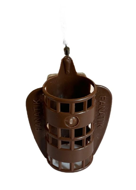 Фідерна снасть з відведенням та коромислом (короп, карась, товстолоб), годівниця Фанатик Хапуга 100 грам No Brand Хапуга 100g (329901396)