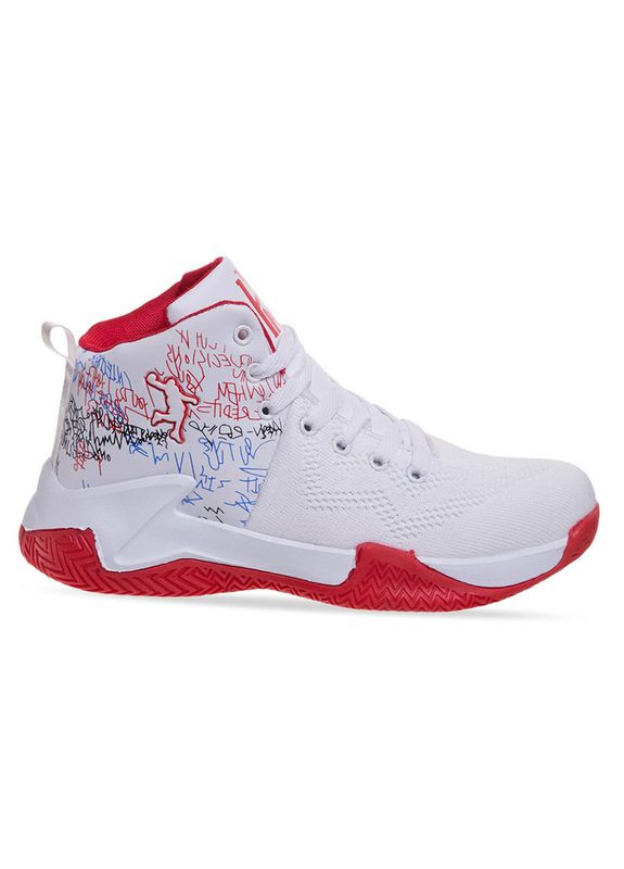 Цветные всесезонные кроссовки баскетбольные jdan ob935 бело-красный, (06508221) FDSO