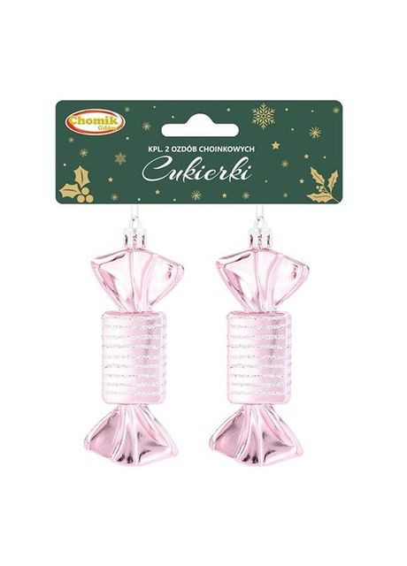 Набор новогодних подвесок Конфета 10см. - 2 шт._x000D_ Упаковка подарочная_x000D_ Ткань: polycotton_x000D_ Состав: 65% хлопок, 35% полиэстер_x000D_ Достоинства поликоттона_x000D_ повышенная износостойкость. 43246 Flora (360639428)