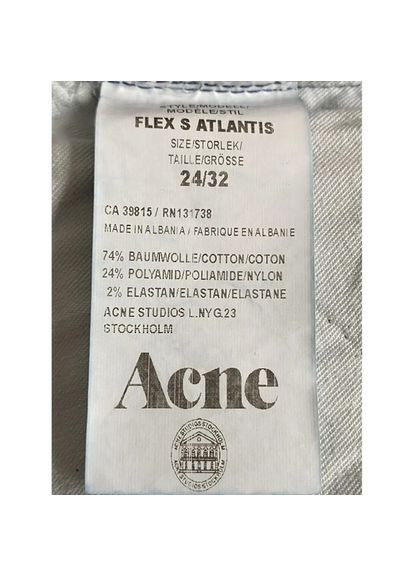 Джинсы Acne Studios - (322181640)