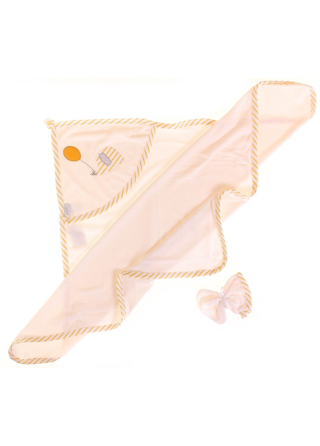 Рушник Куточок 85Х90 См 66267 Кремовий І Жовтий BiBaby (306545645)