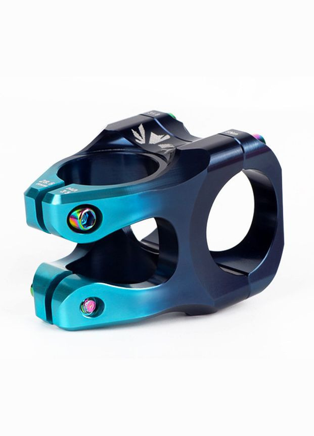 Винос керма Custom 31,8 x 35 мм, чорно-синій HASSNS (324627192)