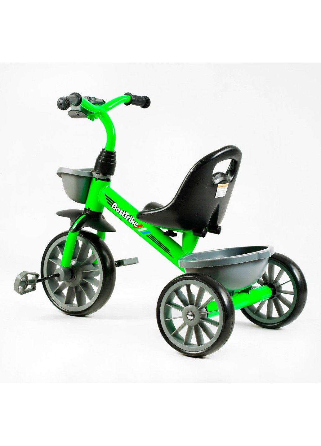 Велосипед трехколесный с 2 корзинами Best Trike (332054731)