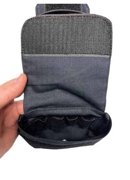 Итог карман (противовес) для аксессуаров на кавер для баллистического шлема Fast Mandrake черный SV Сварог (342375136)