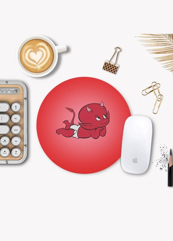 Коврик для мышки Малыш Дьявол No Brand (302083107)