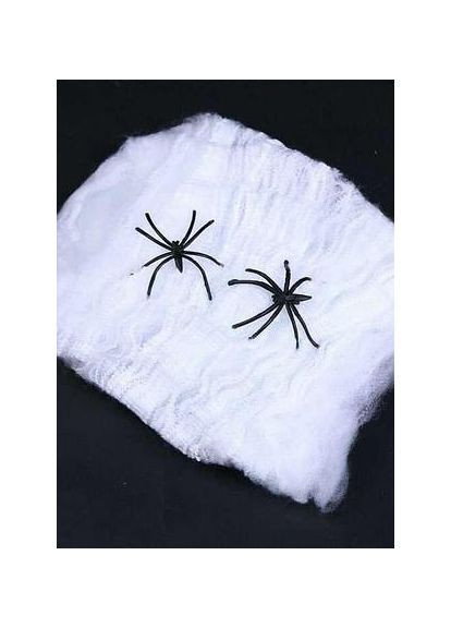 Декор Паутина белая с пауками Хэллоуин +подарок No Brand (364464802)