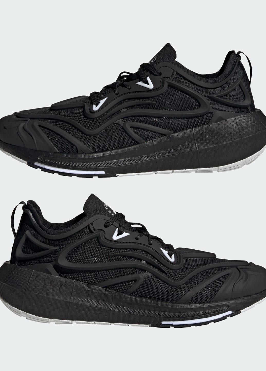 Чорні всесезонні кросівки by stella mccartney ultra boost speed adidas