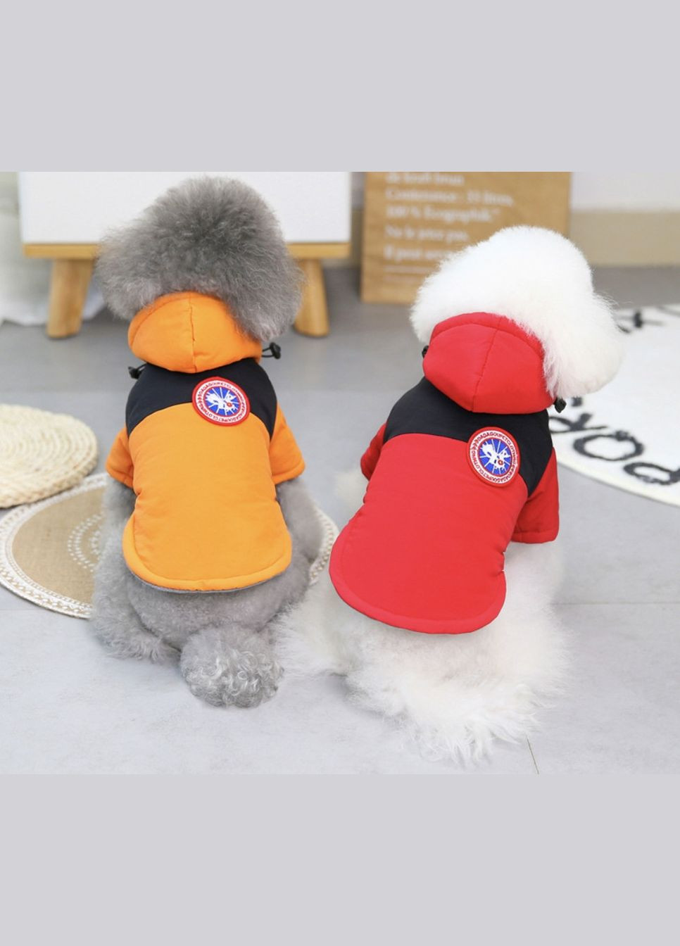 Водонепроницаемая курточка для собак Pet Style "DaDaGouPet" Белая S No Brand - (323233232)