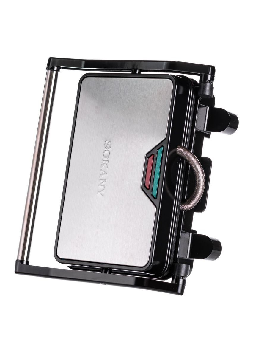 Електрогриль притискний з антипригарним покриттям 850 Вт SK-223 Sokany (370801734)