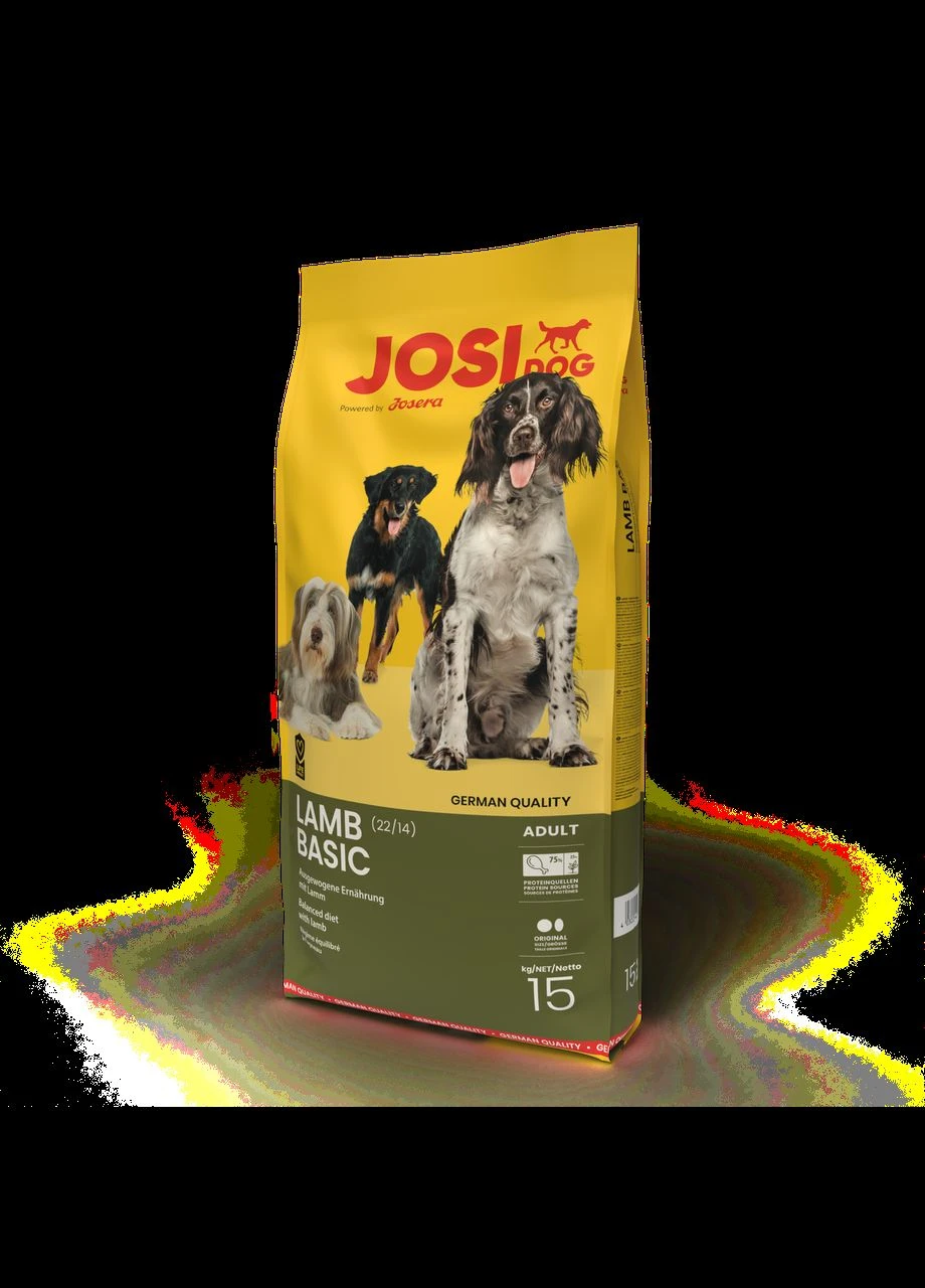 Сухий корм Josera Lamb Basic для дорослих собак (ягня) 15 кг JOSIDOG - (323237521)