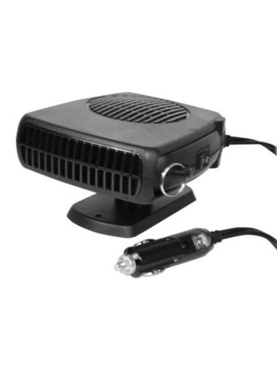 Автомобільний обігрівач з живленням від прикурювача та запобіжником 15А 200Вт 12В Auto Heater Fan 703 Black No Brand (358706736)