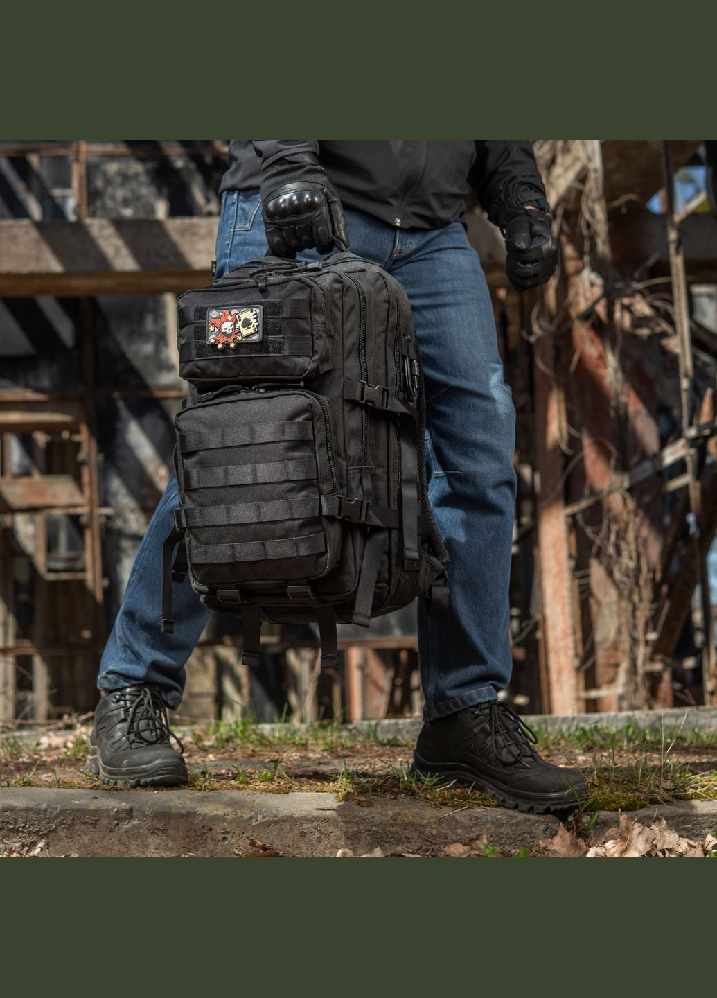 Рюкзак Assault Pack Black M-TAC (303262796)