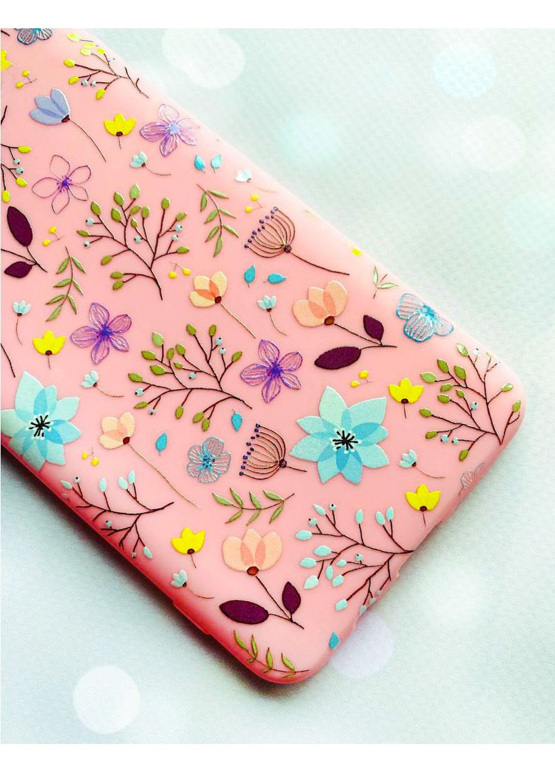 Матовый чехол на Xiaomi Redmi Note 13 Pro 5G Цветочный фон (принт 267) Creative (355397060)