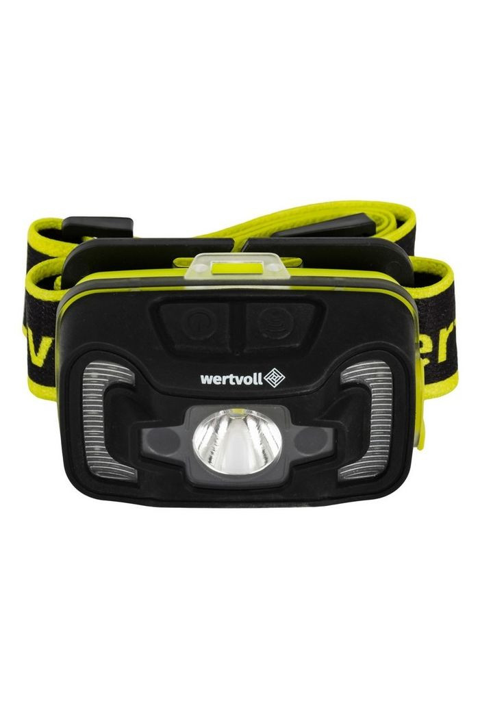 Фонарь налобный 6 режимов, датчик движения СREE LED/RED LED/COB LED IP65, Li-pol 1800 mAh/t (RX-8015) Wertvoll (340910741)