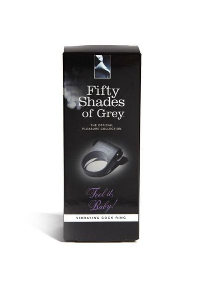 Эрекционное виброкольцо "Почувствуй это, детка" Fifty Shades of Grey (331168583)