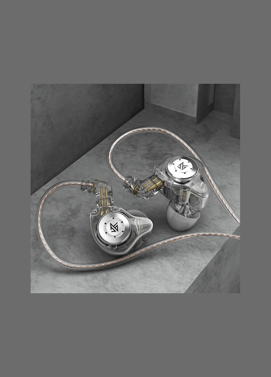 KZ EDX PRO (Micro, Crystal) – In-Ear Monitor наушники для Hi-Fi звука высокого разрешения Knowledge Zenith (361269362)