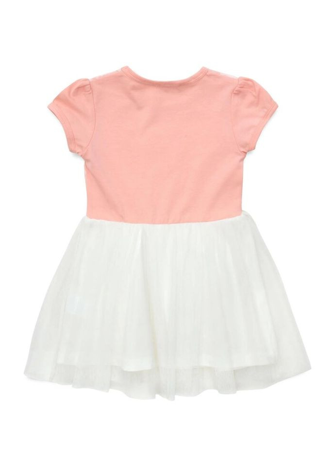 Комбінована сукня з фатиновою спідницею (10926-110g-cream) Breeze (300624821)