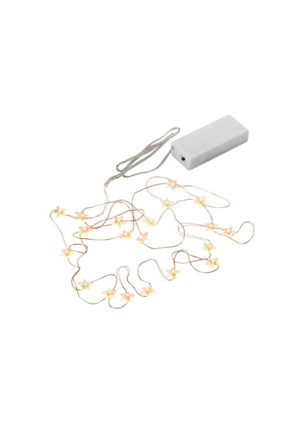 Светодиодная гирлянда нить «Звездочки» теплый свет золотистый Livarno home (362577398)