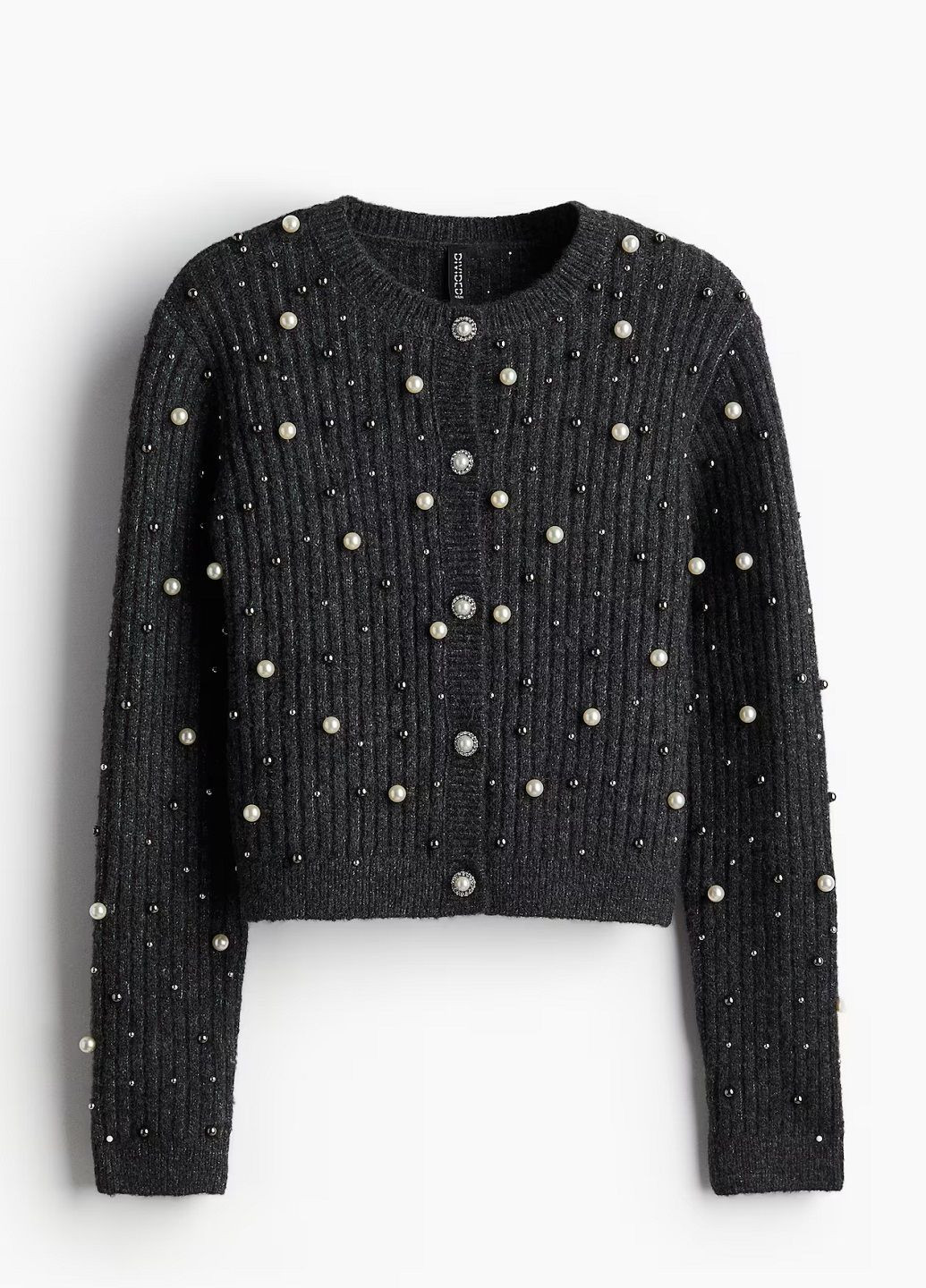 Темно-серый демисезонный кардиган H&M