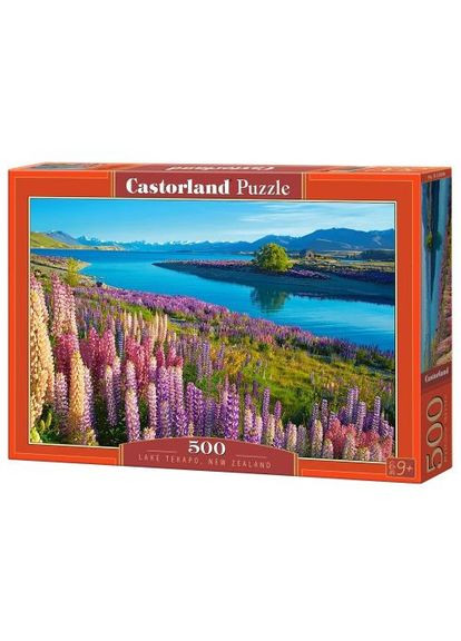 Пазлы "Озеро Текапо, Новая Зеландия", 500 элементов Castorland (373006433)
