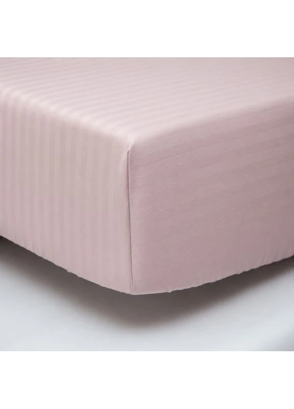 Простирадло на резинці Satin Stripe 80х200х25 см (MS-850007182) Moon&Star Blush Satin (394448655)