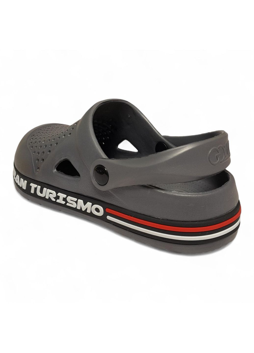 Чоловічі крокси Grand Turismo сірі розмір 44/45 (28,5 см) Dago (363319714)