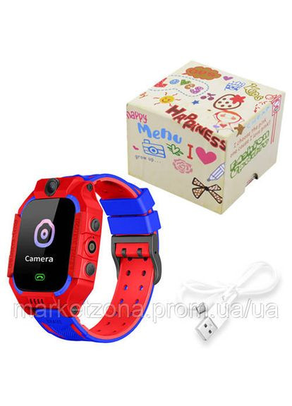 Дитячий смарт годинник Smart Baby Q19 smart watch Розумний годинник червоні red сім карта дзвонки прослушка для дітей Smart Baby Watch (334314624)