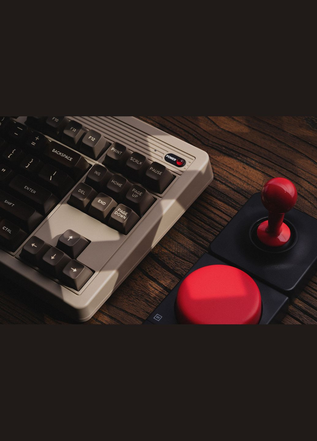 Бездротова механічна ретроклавіатура C64 Edition 8BitDo (313867794)