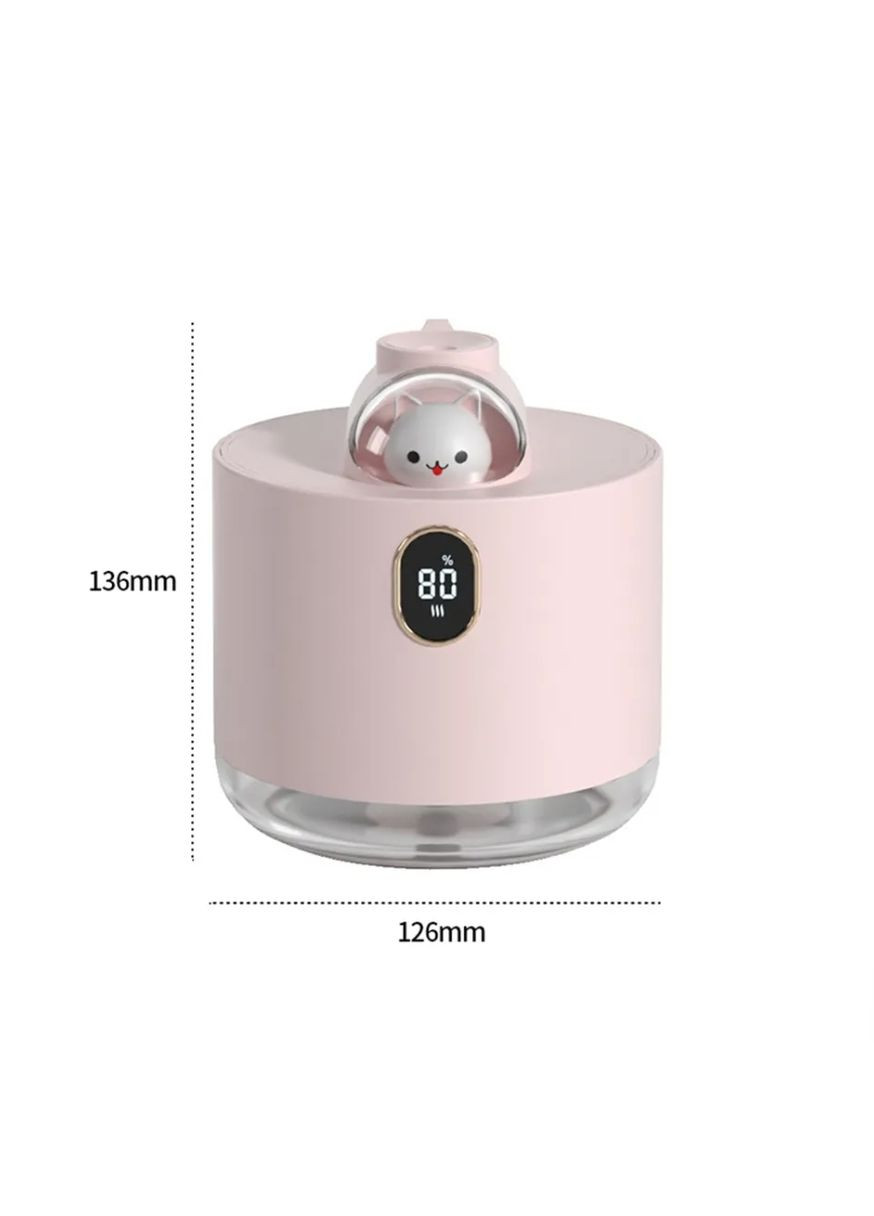 Ночникувлажнитель воздуха Киса-Космонавт, USB, Розовый, 500 мл Mommy Bag (280942008)