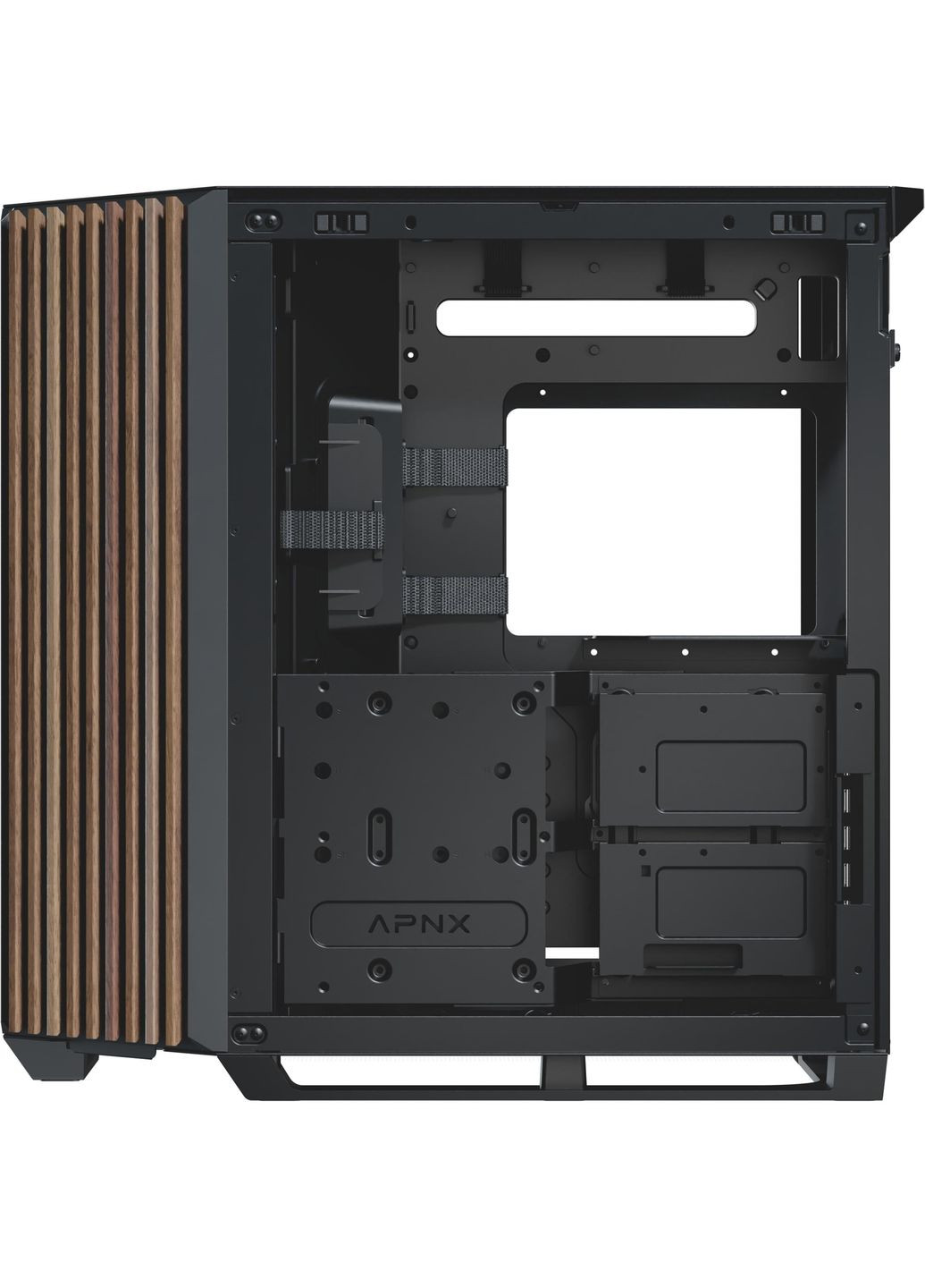 Корпус V1-W (APCM-VI01103.11) Black без БП APNX (342331434)